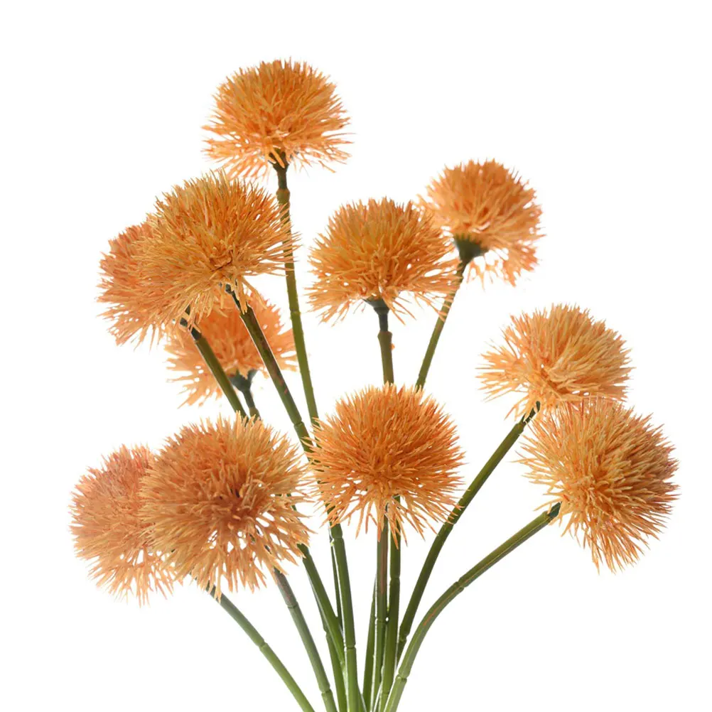 

12 Pcs Artificial D Faux Plant Decorative Bunch Plastic Wedding Home Party Layout Long Lasting Realistic Style Maintenance