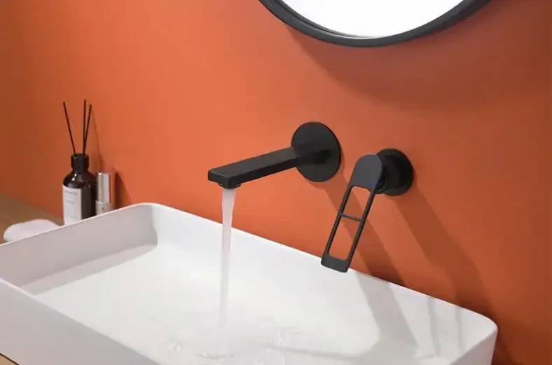 Desktop Hot and Cold Faucet Bathroom Basin Faucet