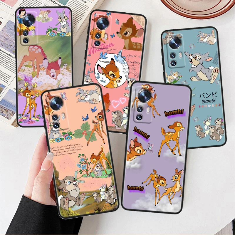 

Bambi Thumper Disney For Xiaomi Mi 10T 10S 9T 9 SE 8 A3 A2 6X 5X CC9E Note 10 Lite Pro Mix 3 Black Phone Case Phone Case