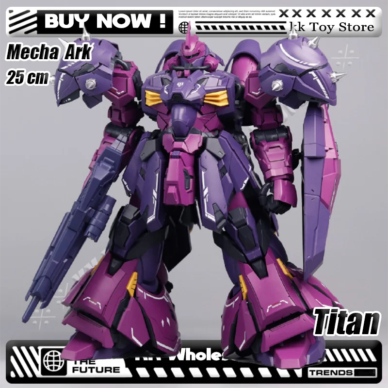 Nieuwe Mecha Ark MA 25cm Aanmatigend Titan Model Kit Paarse Kleur Collectie Montage Anime Actiefiguren Plastic Aangepast