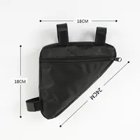 Sac triangulaire pour vélo de montagne, sac à main avec poignée pour cadre avant de vélo, sac pour téléphone, lampe de poche, sac triangulaire pour vélo de route, sac étanche 6