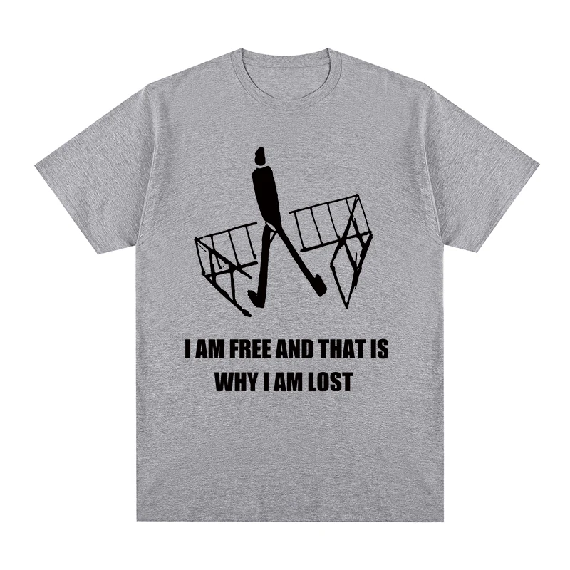 

Franz Kafka I Am Free vintage T-shirt Cotton Men T shirt New TEE TSHIRT Womens Tops