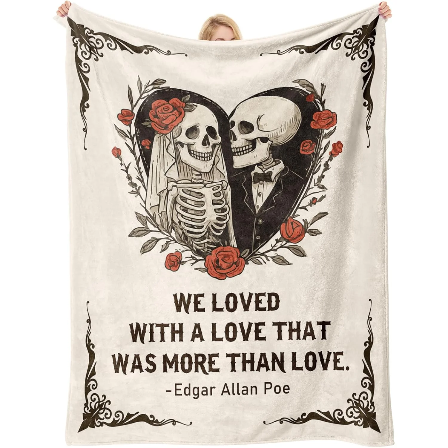 Valentines Day Gifts for Her Him, Wedding Anniversary Blanket Gifts for Women Men 60
