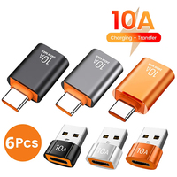 10A USB 3.0 Type C OTG Adapter Fast Charging Type C Male To USB Female Converter For Xiaomi Samsung Macbook Laptop OTG Connector