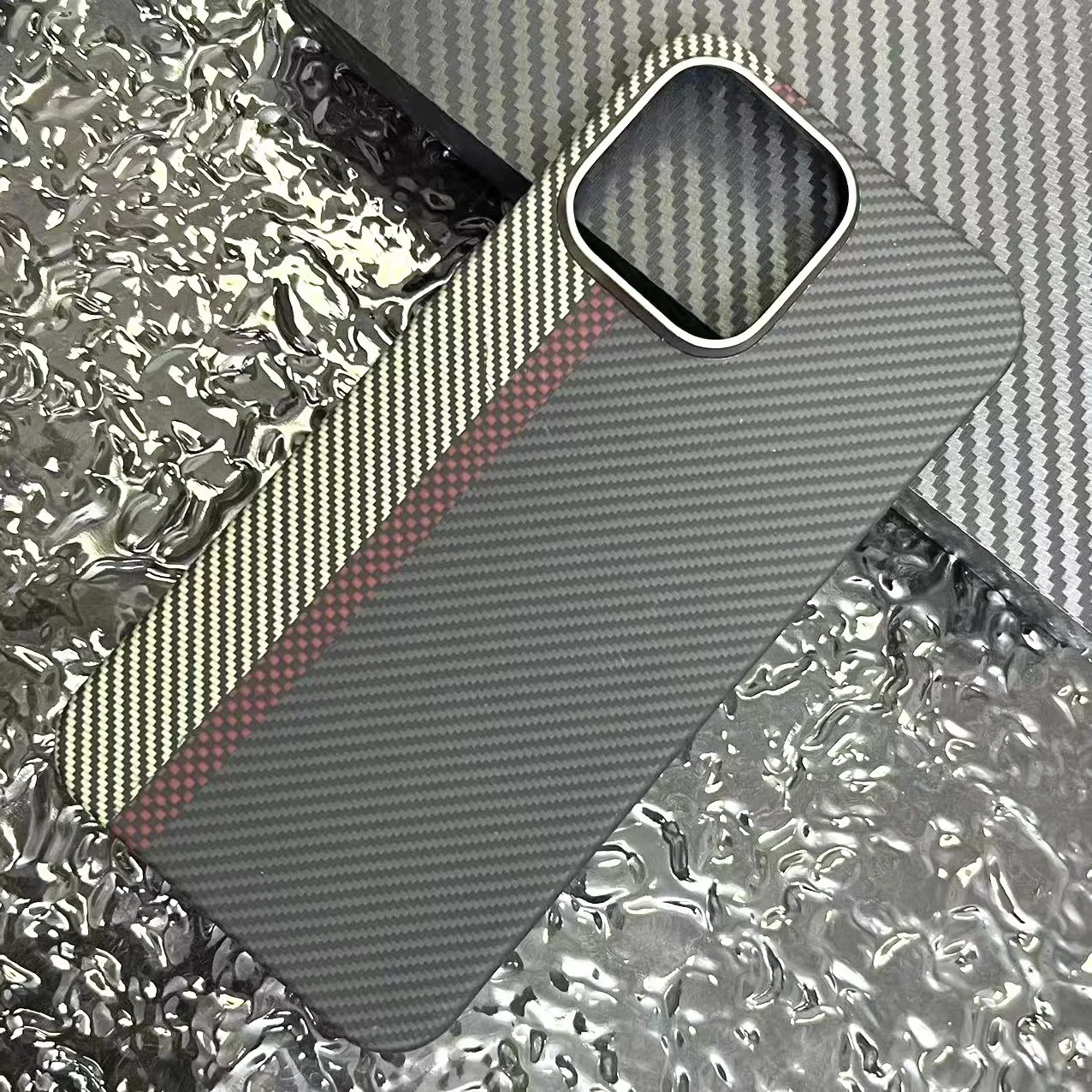 Kevlar iPhone15promax mobile phone case, Apple 14 Pro mobile phone case, iPhone13 mobile phone case.