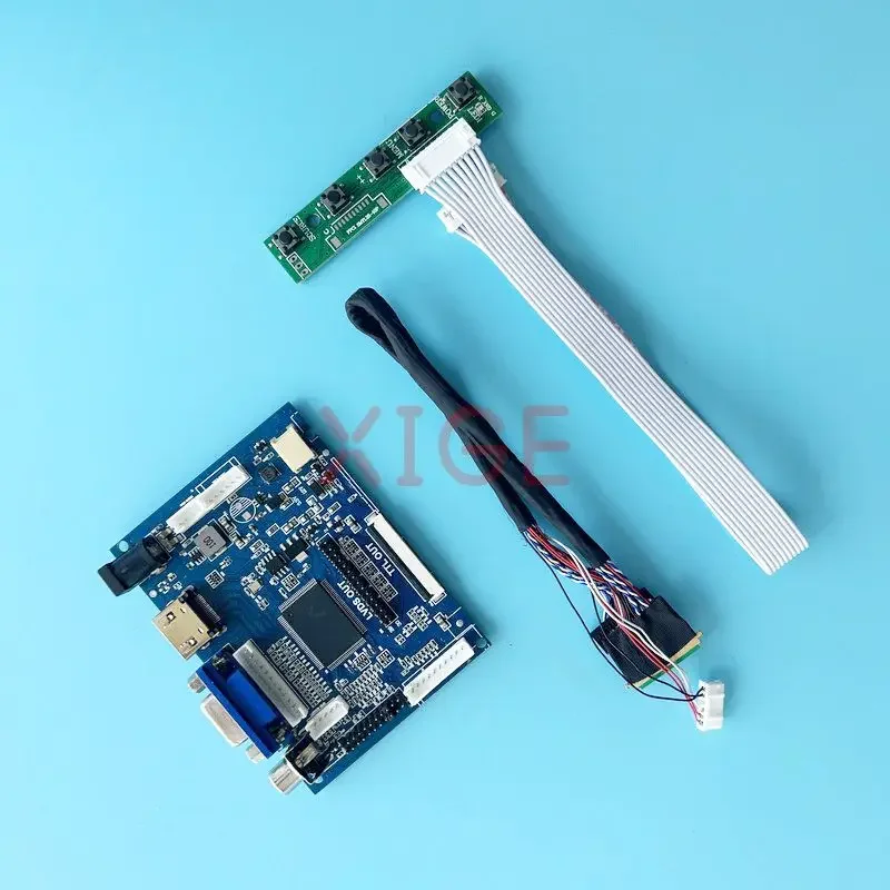 

Для B156XW02 B156XW03 B156XW04 плата контроллера драйвера 15,6 "LVDS 40-контактный VGA 2AV-совместимый с HDMI 1366*768 дисплей для ноутбука DIY Kit