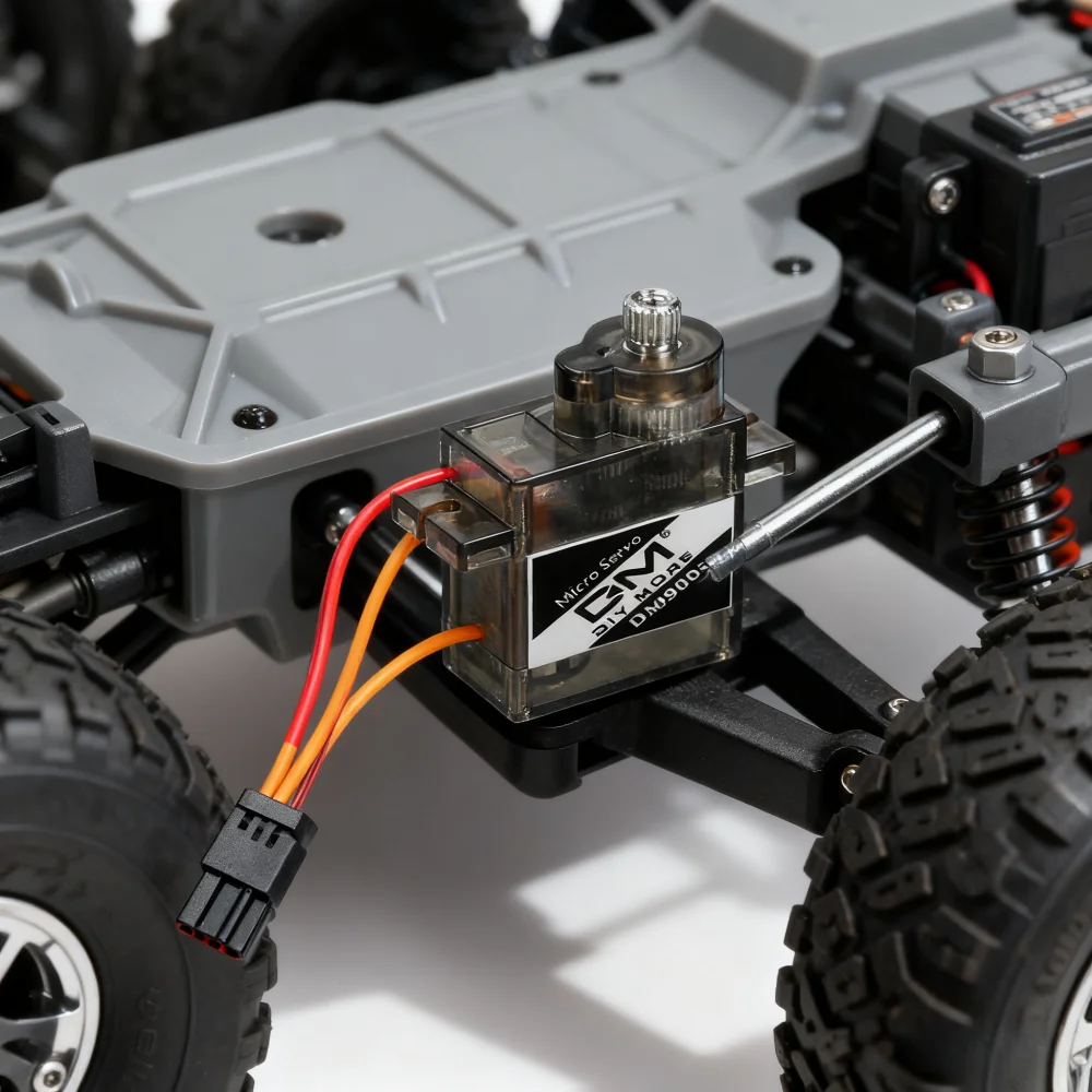 MG90S 180 Degrees Micro Servo Motor 12g Aluminum Iron Gear RC Servo for Robotics Durable Lightweight Miniature Analog Control