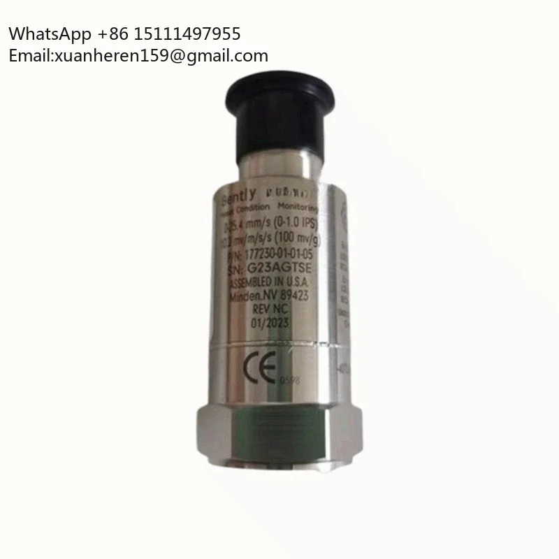 

Самый популярный датчик скорости Bently 177230-00-01-05, универсальный акселерометр, датчик ускорения