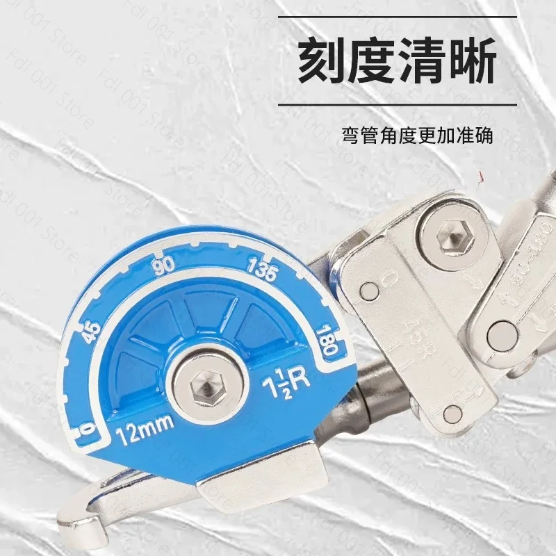 For Stainless steel pipe bender seamless pipe white steel  304 copper aluminum pipe air  refrigeration bending 8mm10mm12
