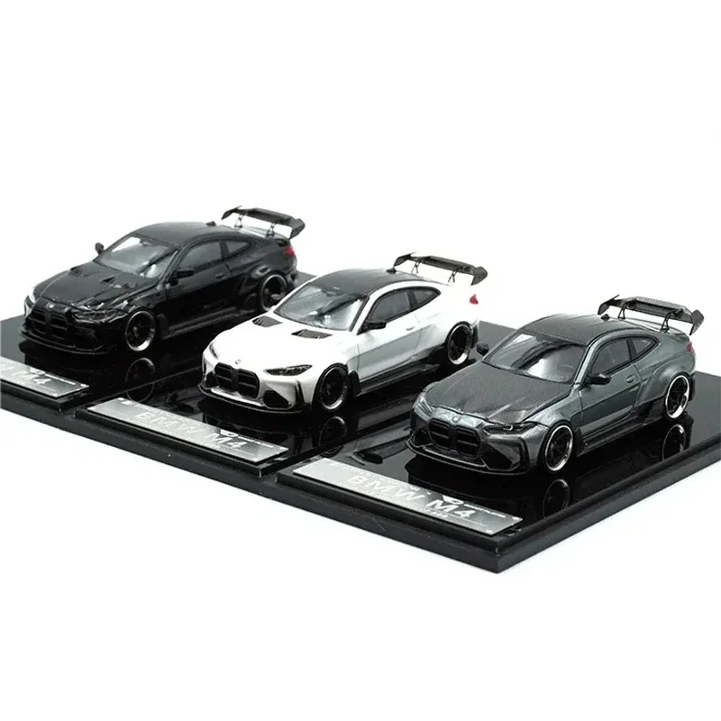 SW em estoque 1:64 G82 M4 Diecast Diorama Car Model Collection Street