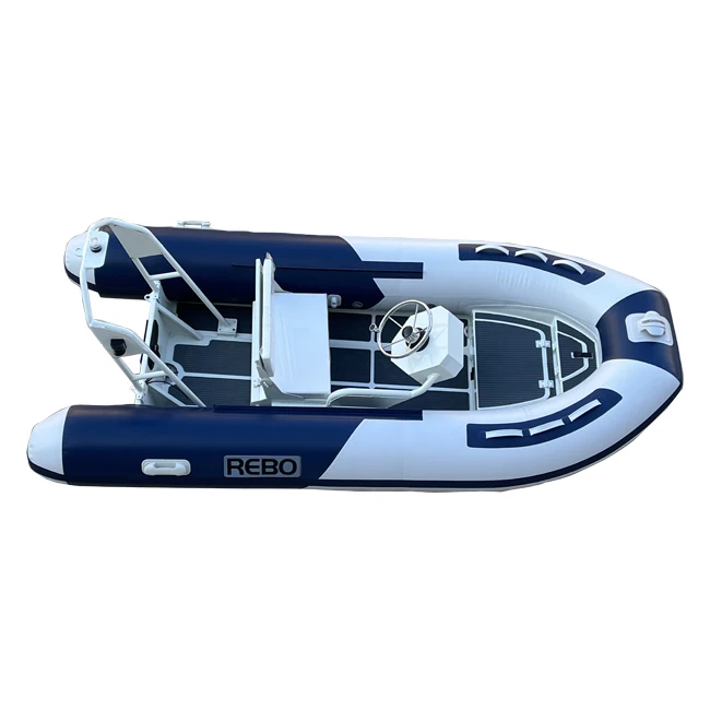 11ft RIB330 6 Capacity PVC/Hypalon/Orca Aluminum RIB Inflatable Fishing Dinghy For Sale