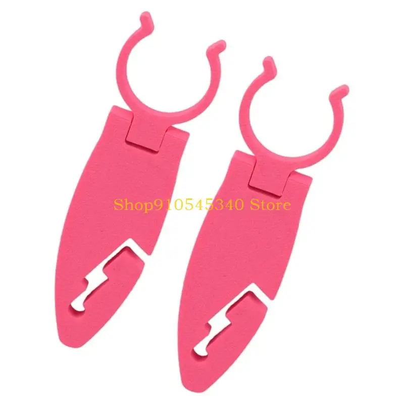 U2JA 2pcs Plastic Holder for Various Kayak Stand Up Paddle Board Clips Fixing Clamps Paddle Board Accessory Easy Installation