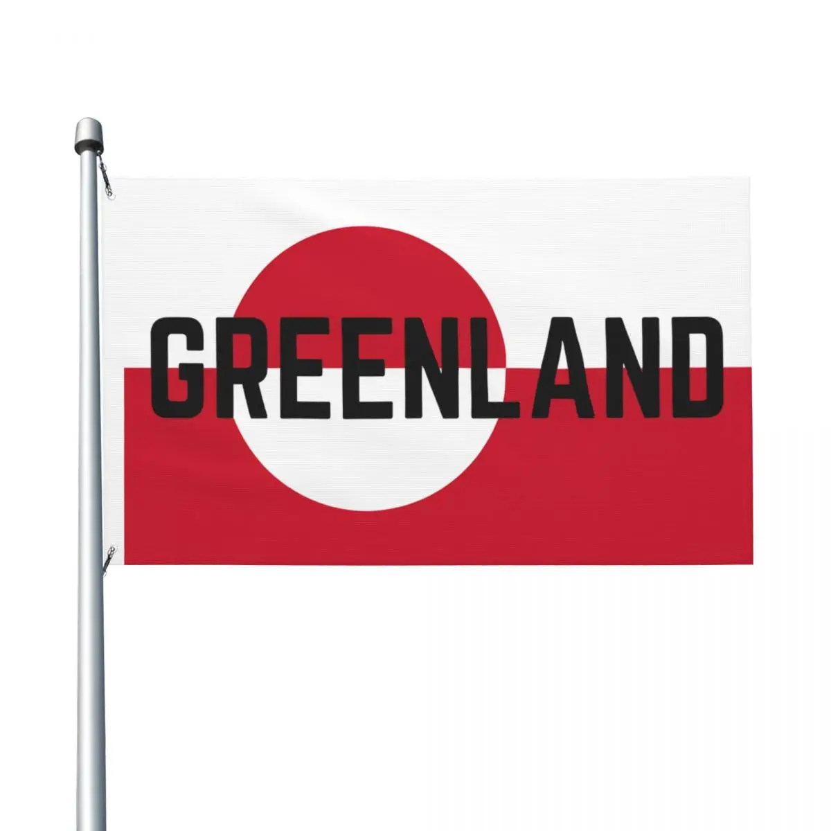 Greenland Not For Sale Greenland Flag Flag Indoor Outdoor Banner All Weather Decoration Double Sided 2x3 3x5 4x6 FT Flags