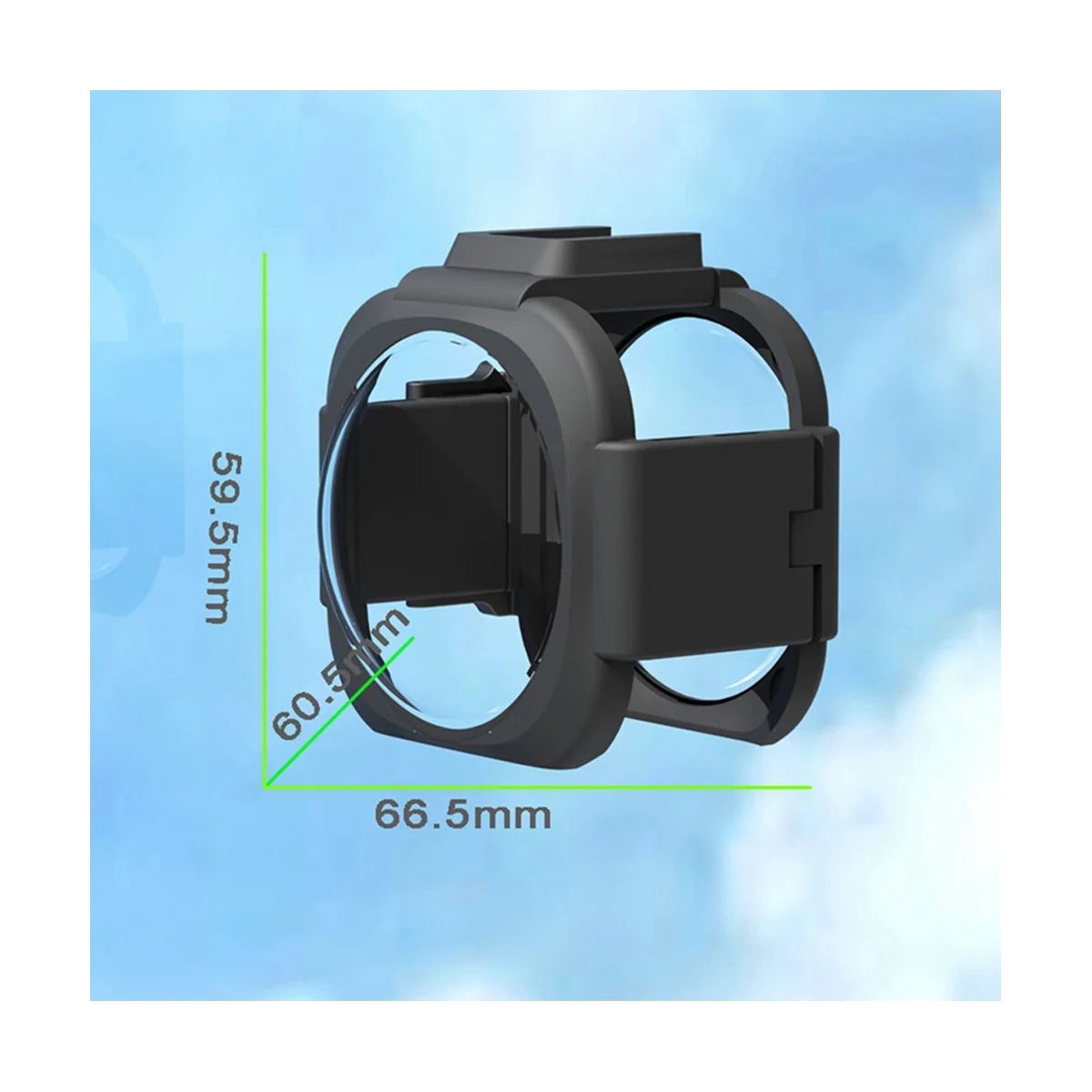 Для Insta360 One RS 1-дюймовая панорамная камера Leica Улучшенная защита от падения Многофункциональная Защита объектива