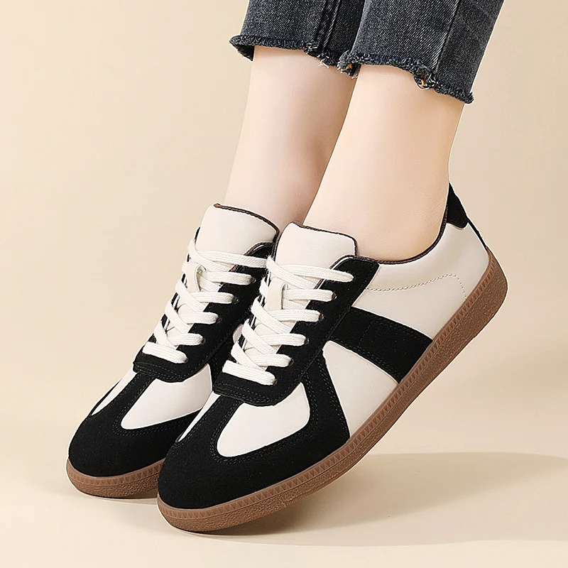 

Shoes Woman 2025 New Flat Bottomed Anti Slip Running Shock-absorbing Outdoor Walking Soft Soled Casual Shoes for Sneaker Shoes