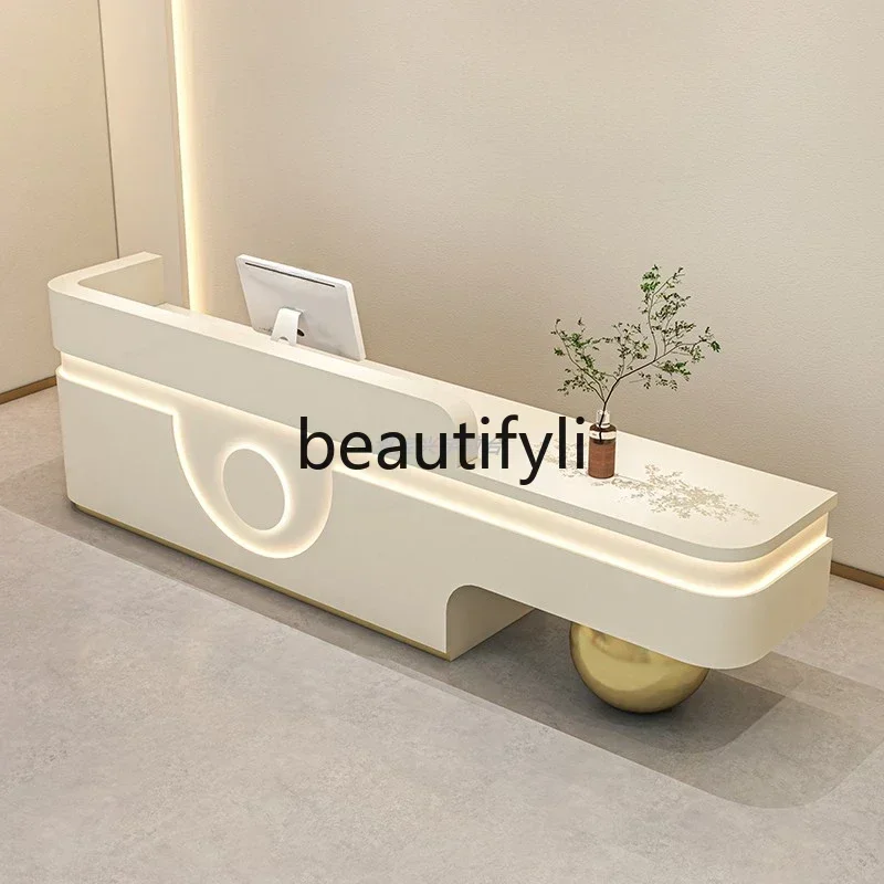 

Asmt14 New Smart Cream Style Beauty Salon Bar Barber Shop Clothing Store checkout page