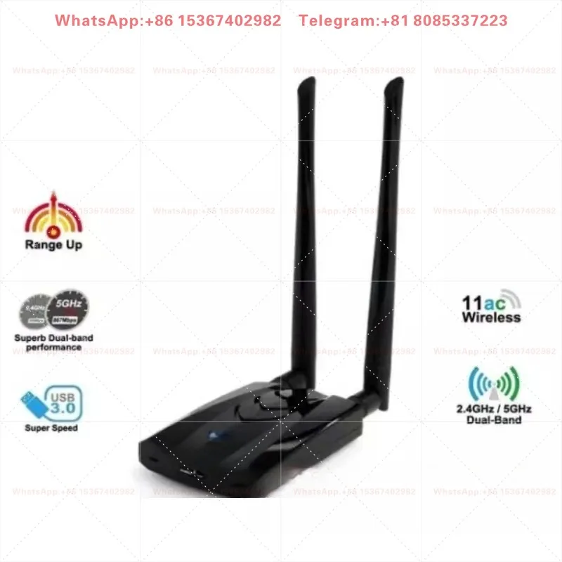 Tarjeta de interfaz de red BT5 Kali Linux para Taiwán para ALFA AWUS036ACH RTL8812AU