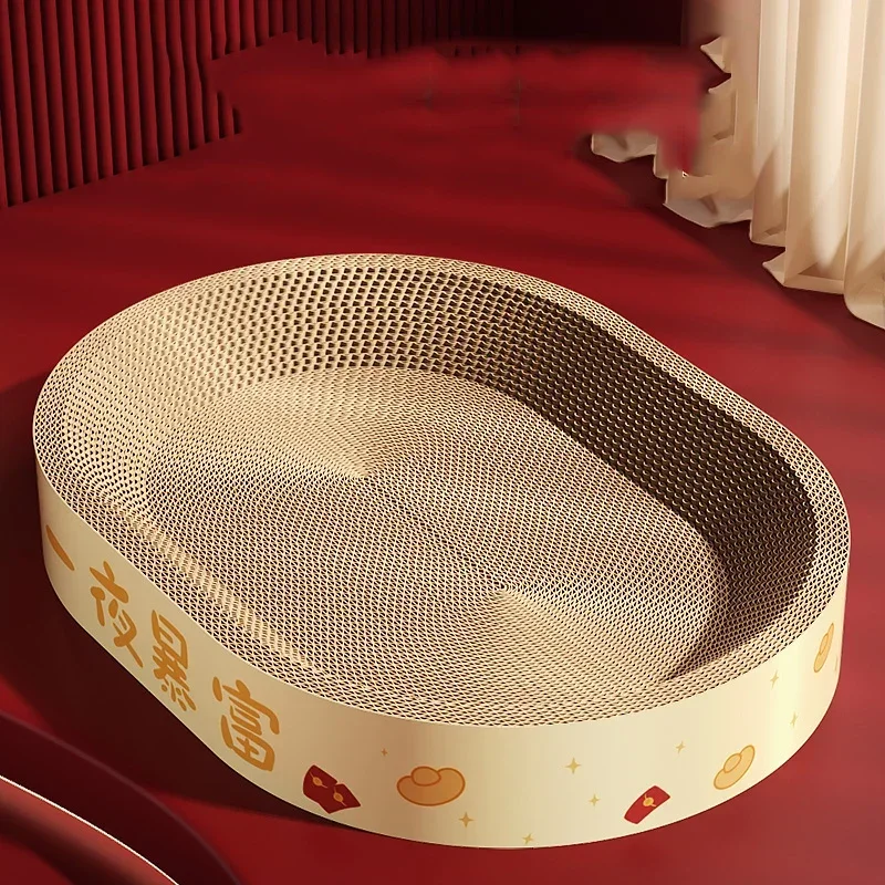 

Cat Scratch Board Cat Nest Oversized All-in-one All-season Universal Cat Scratch Basin Debris Grinding Claws Furniture
