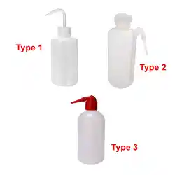 150/250/500/1000ml Plastic Tattoo Unitary Washing Cleaning Rinse Squeeze Biodiesel Bottle Lab