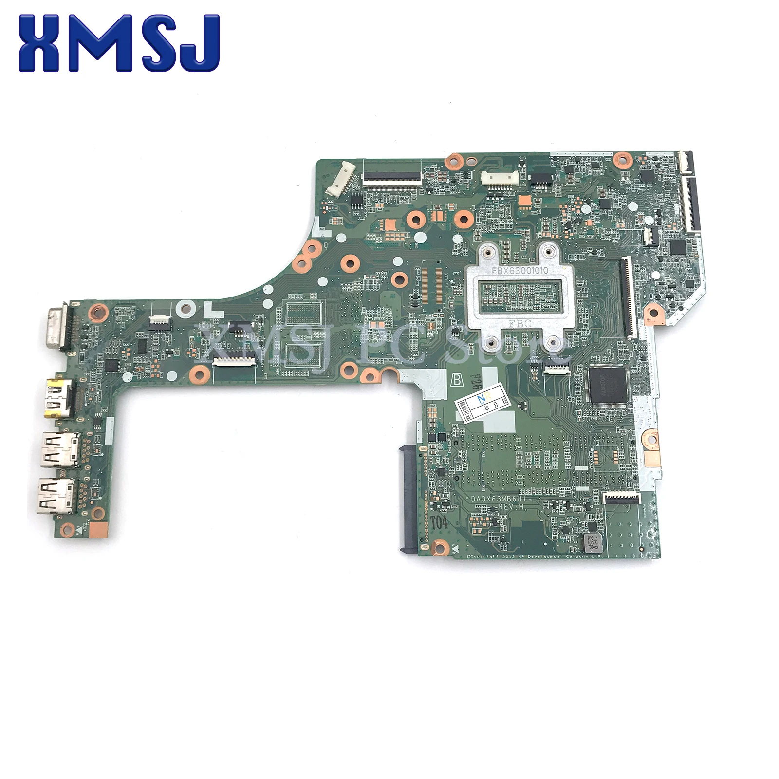 For HP ProBook 450 G3 470 G3  Laptop Motherboard DA0X63MB6H1 830932-001 830932-601 830930-601 With i3 I5 I7 CPU UMA 100% Test