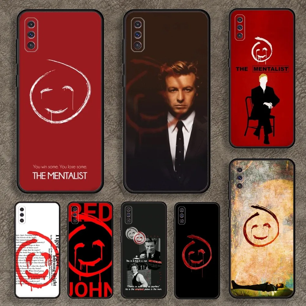 Red John The Mentalist Phone Case for SamsungA 91,80,73,72,71,70,53,52,51,42,41,40,32,31,30,22,21,20,13 S 4G 5G Soft Black Case