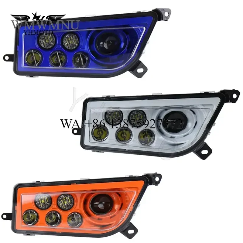Wmwmnu 6000K 10-30V DC LED Headlight for Polaris RZR XP 4 900 1000 TURBO 2014-2016 UTV ATV Body Parts Lighting System