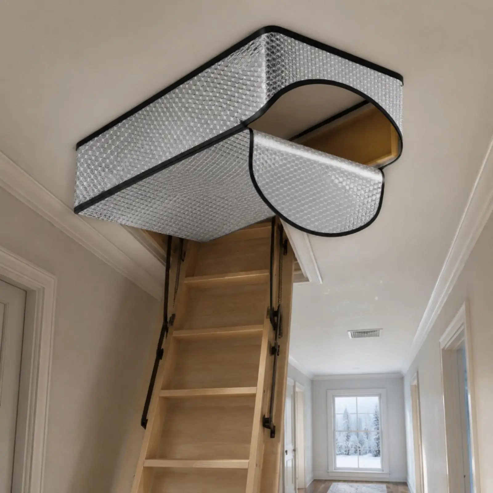 Attic Stairs Insulation Cover All-Year-Round for Homeowners, DIYers