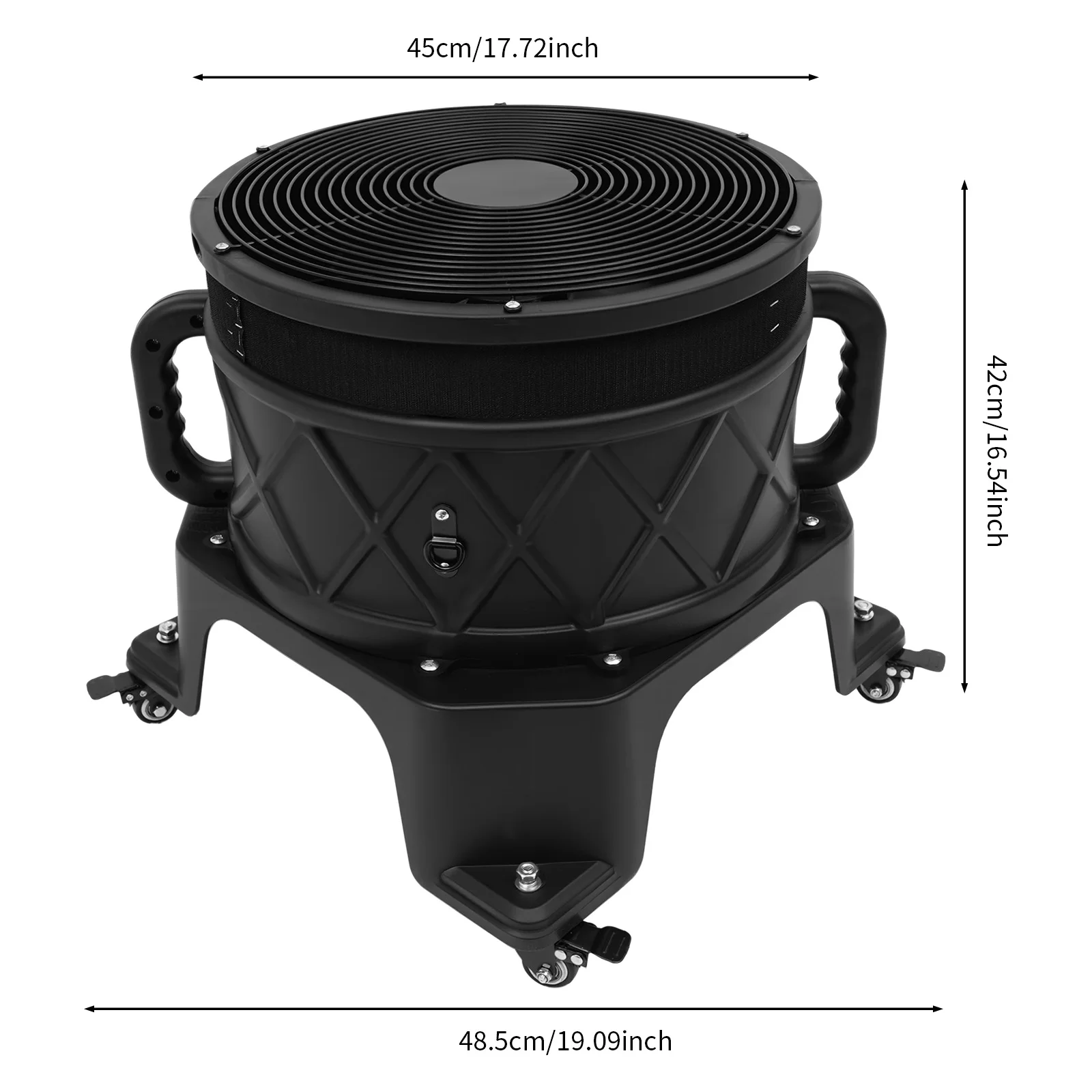 750W Inflatable Waving Puppet Air Blower Fan, 120V Commercial Air Blower for Inflatable Dancer, Advertising Air Model for Holiday & Commercial Exhibition Use