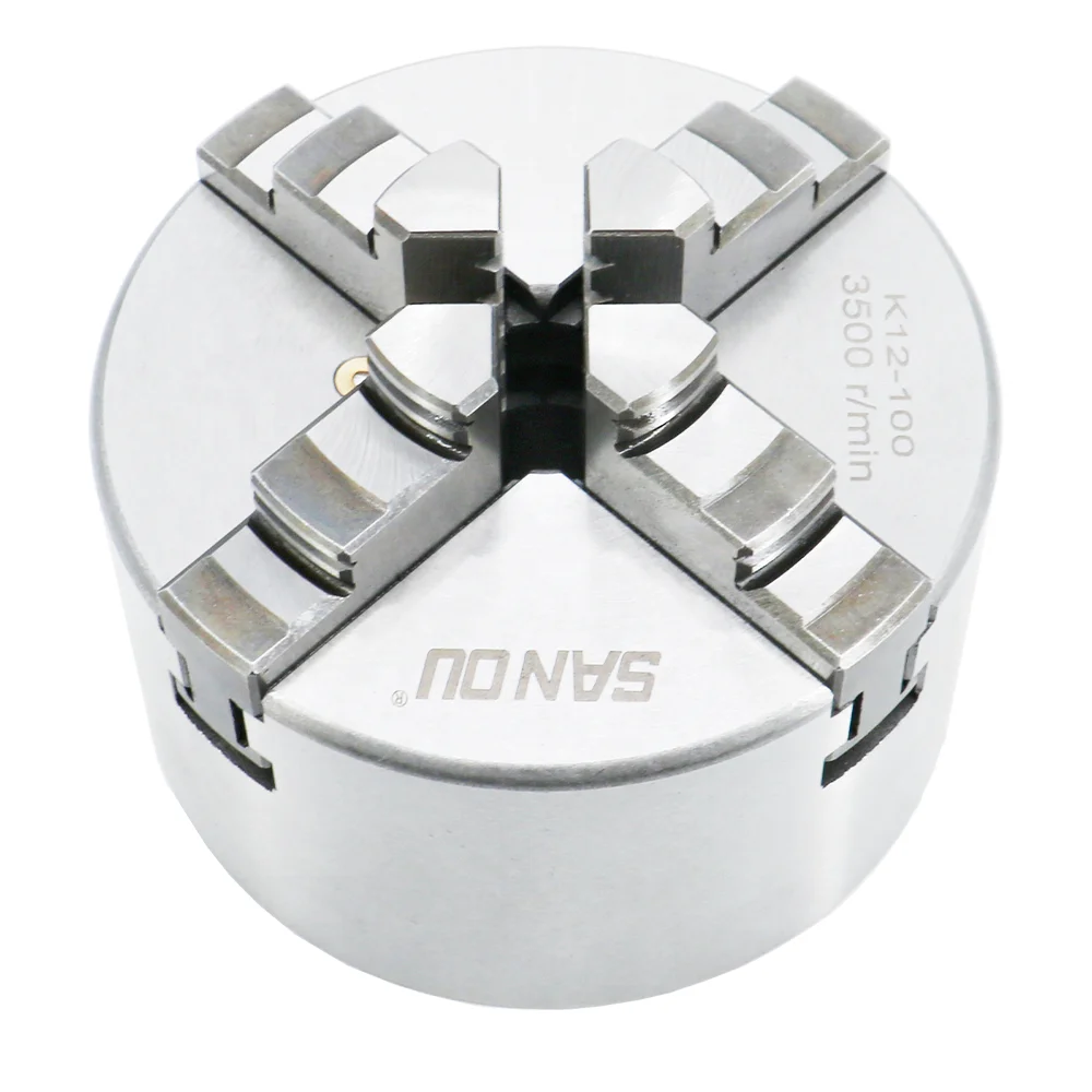 2jaws 3jaws 4jaws Cylinder Self-Centring Hydraulic Scroll Lathe K10 2 Jaw K12 4 Jaw K11 3 Jaw Chuck for Cnc