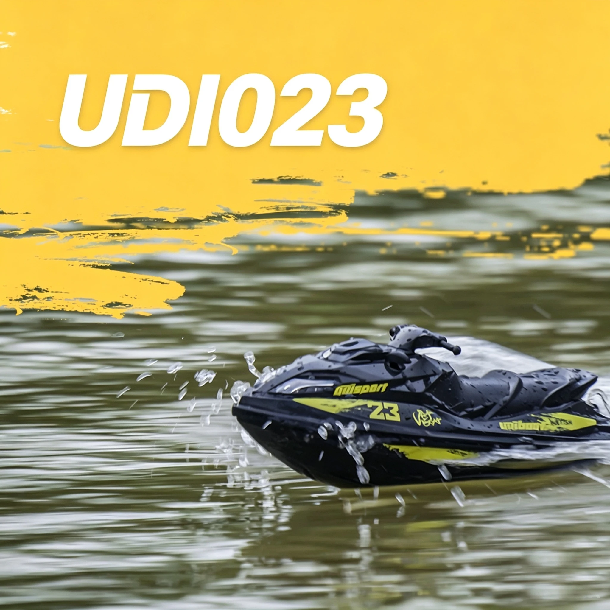 UDIRC UDI023 Jet Spray Remote Control Speedboat Waterproof Self Righting LED RTR High Speed Model RC Boat Toy Gift for Boys Girl