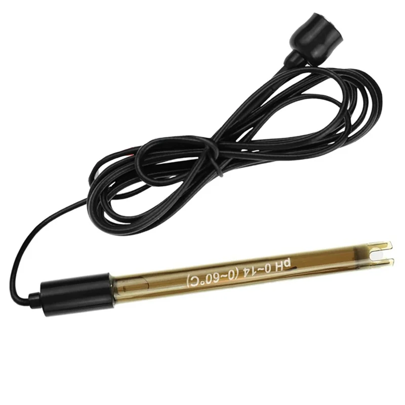 Analizador de agua de laboratorio y piscina A25P, sonda del sensor de electrodo de PH con conector BNC para pruebas de PH