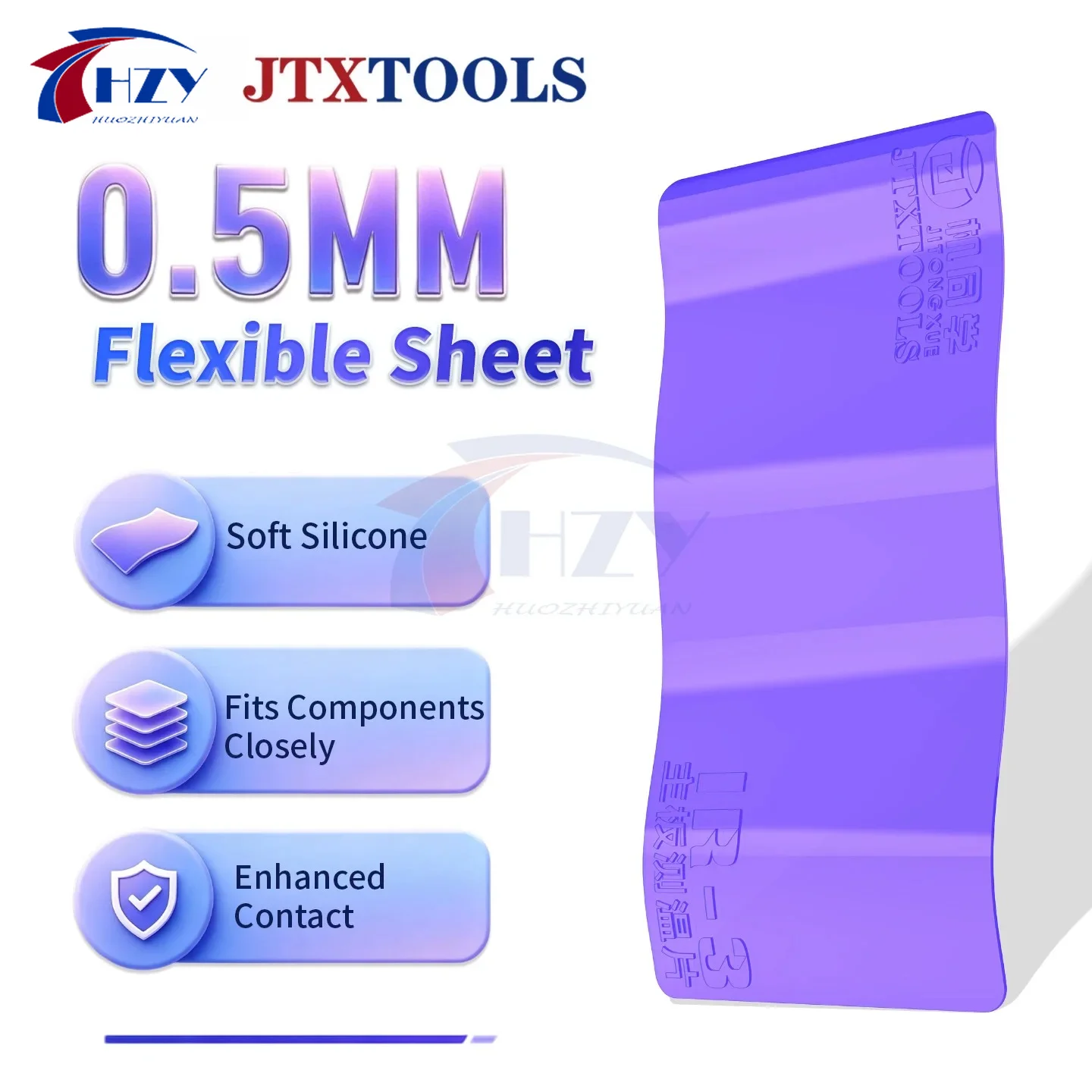 JTX IR‑3 Motherboard Short‑Circuit Finder Pad Thermochromic Temperature Test Sheet Reusable for Mobile Phone Mainboard Repair