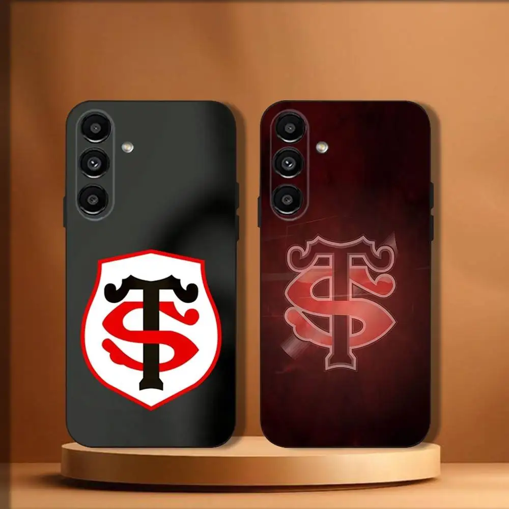 

S-Stade-T-Toulousains Phone Case For Samsung Galaxy A20,A21s,A22,A31,A32,A52,A53,A72,73,A80 Soft Black Cover