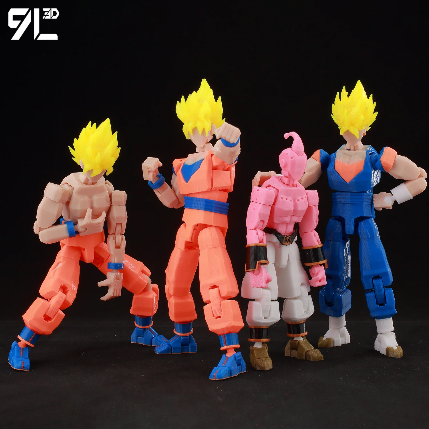 9L3D プリント多関節関節ドラゴンボール悟空シリーズフィギュア