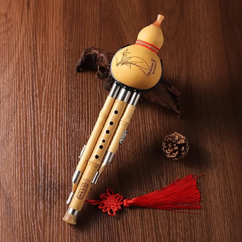 

Бамбуковая флейта Hulusi, профессиональная производительность, тыква, тыква, флейта для взрослых и детей, музыкальные инструменты, традиционные ручная работа, Hulusi