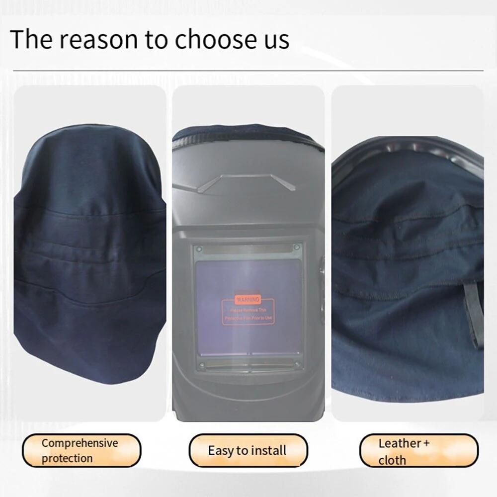 High quality welding cap head wrap/easy installation/anti-burn/anti-backlight interference/durable