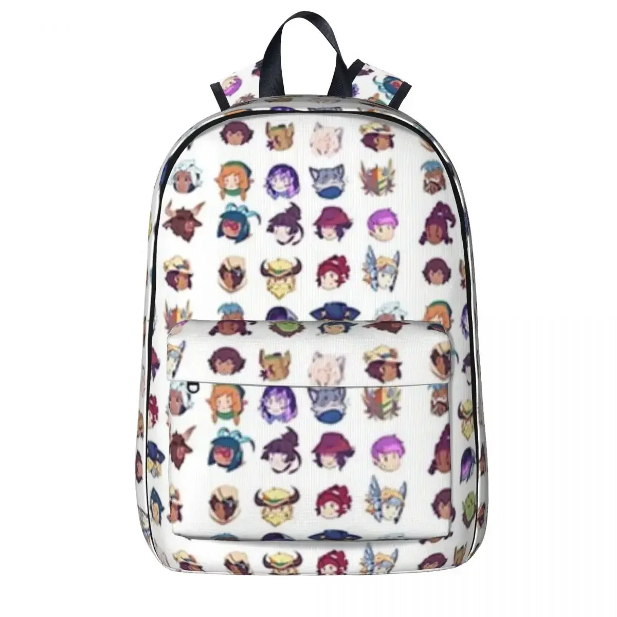 Brawlhalla Legends Set 1 - Series 2 Woman Backpacks Boys Bookbag Waterproof Students School Bags Portability Laptop Rucksack