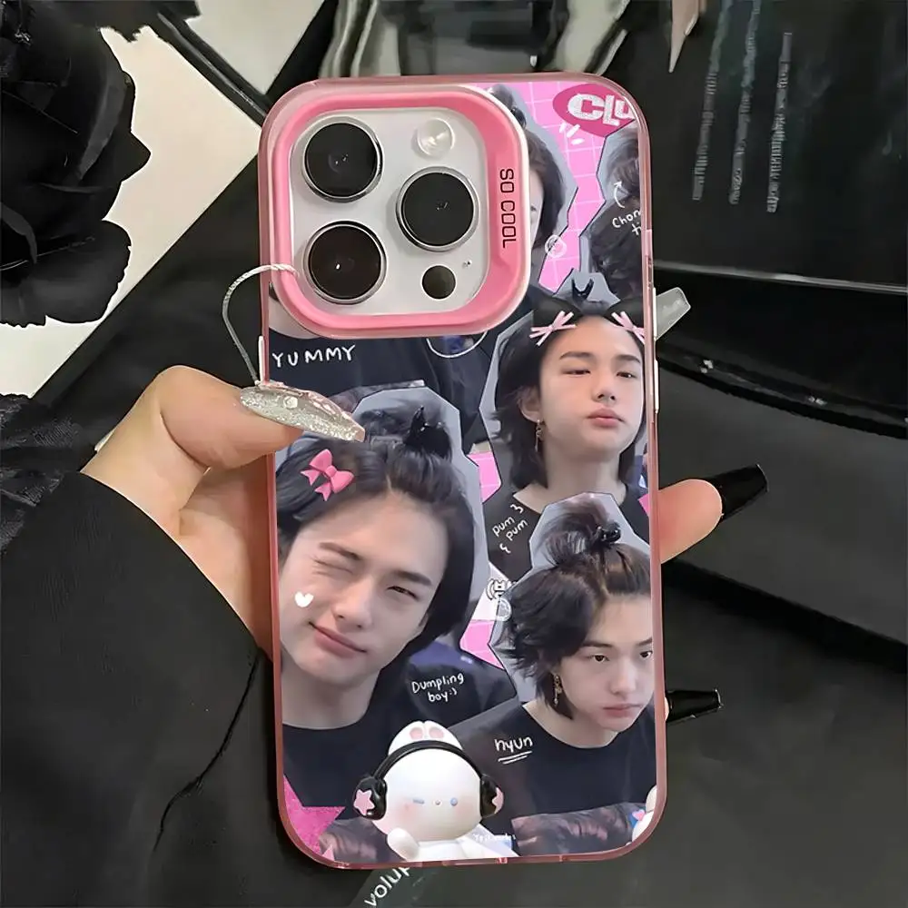 Cute-T-hyunjin-S Phone Case For IPhone 17 16 15 11 12 13 14 Pro Max 16 Plus 12 Mini 7 8 XR XS 15Pro MAX Cove view 2