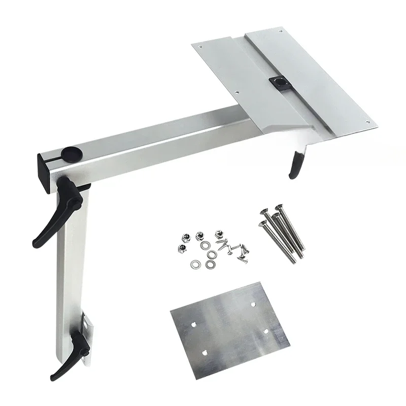 Rotating table legs hidden table bracket, removable table feet for rear opposite seats of business B-type RV