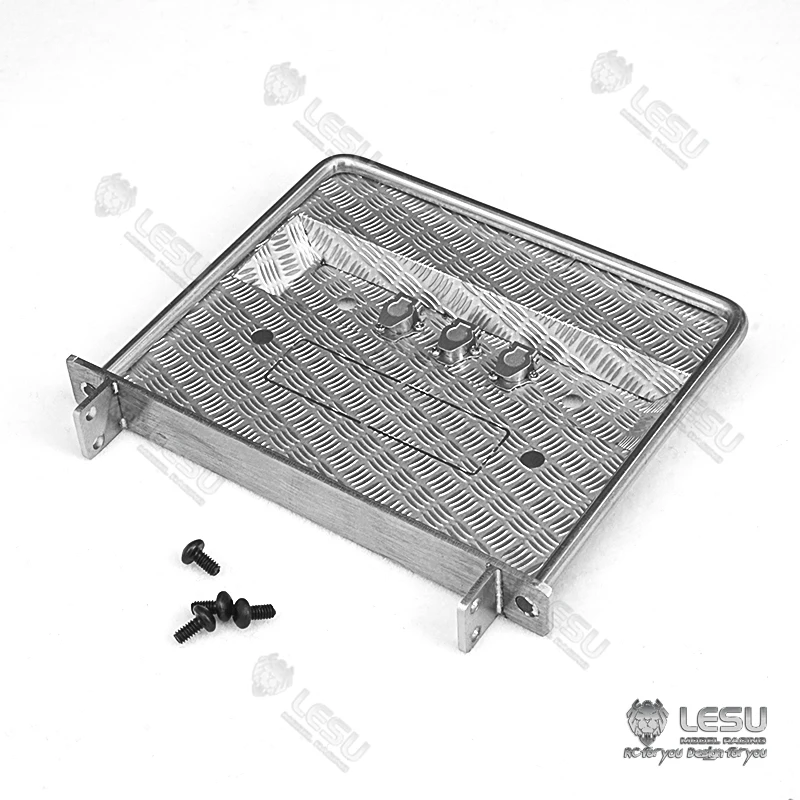 Simulação quadro de fio fixo G-6218 aço inoxidável para 1/14 tamiya rc leu scania r620 r470 acessórios modificados modelo brinquedo