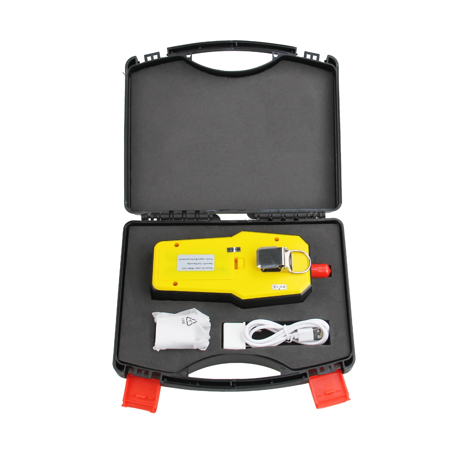 7-in-1 tragbarer Bodenfeuchtigkeitssensor-Detektor, pH-Wert-Tester, PH, Temperatur, Luftfeuchtigkeit, Salzgehalt, EC