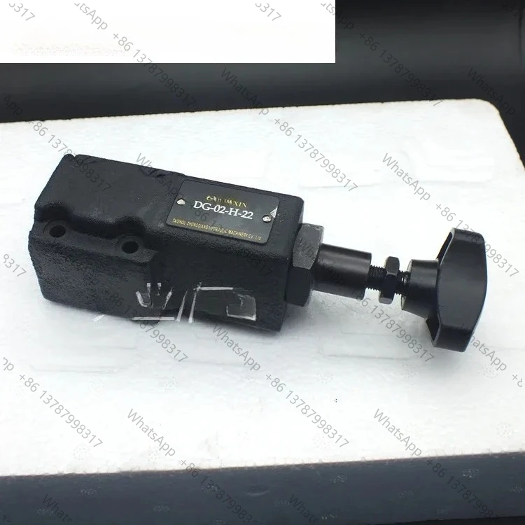 Hydraulic press accessories overflow pressure regulating safety valve DG-02-H-22 remote control valve DT-02-H-22