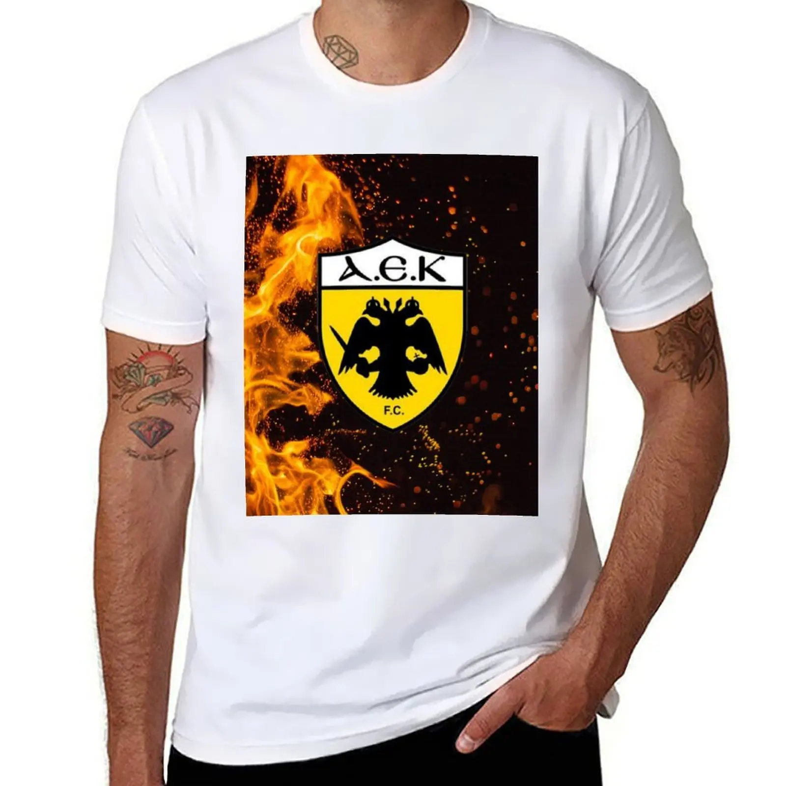 

aek athena T-Shirt man t shirts for men casual man t shirt luxury T-Shirt