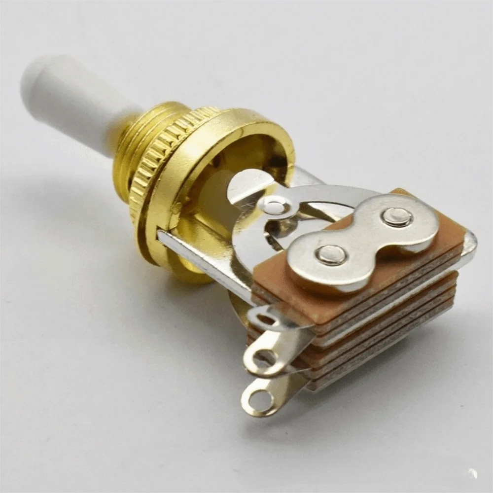 3-Speed Tone Switch Electric Guitar Toggle Switch Stable Contact Easy Installation 3 Way Toggle Switch Open-Type No Noise