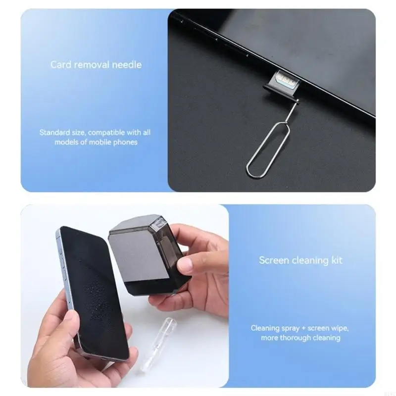 17 In 1 Multifunction Cleaning For Phone Laptop Keyboard Screen And Electronic Devices With Storage Box