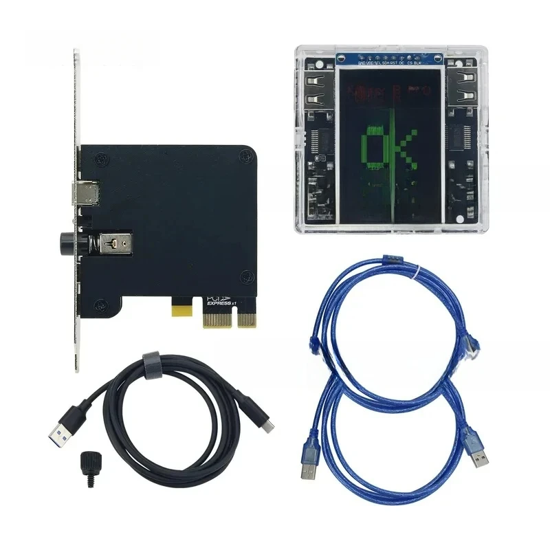 HamGeek MVP DMA Board Базовая версия Общая прошивка Kmbox B (Pro) Контроллер клавиатуры и мыши с экраном LeetDMA