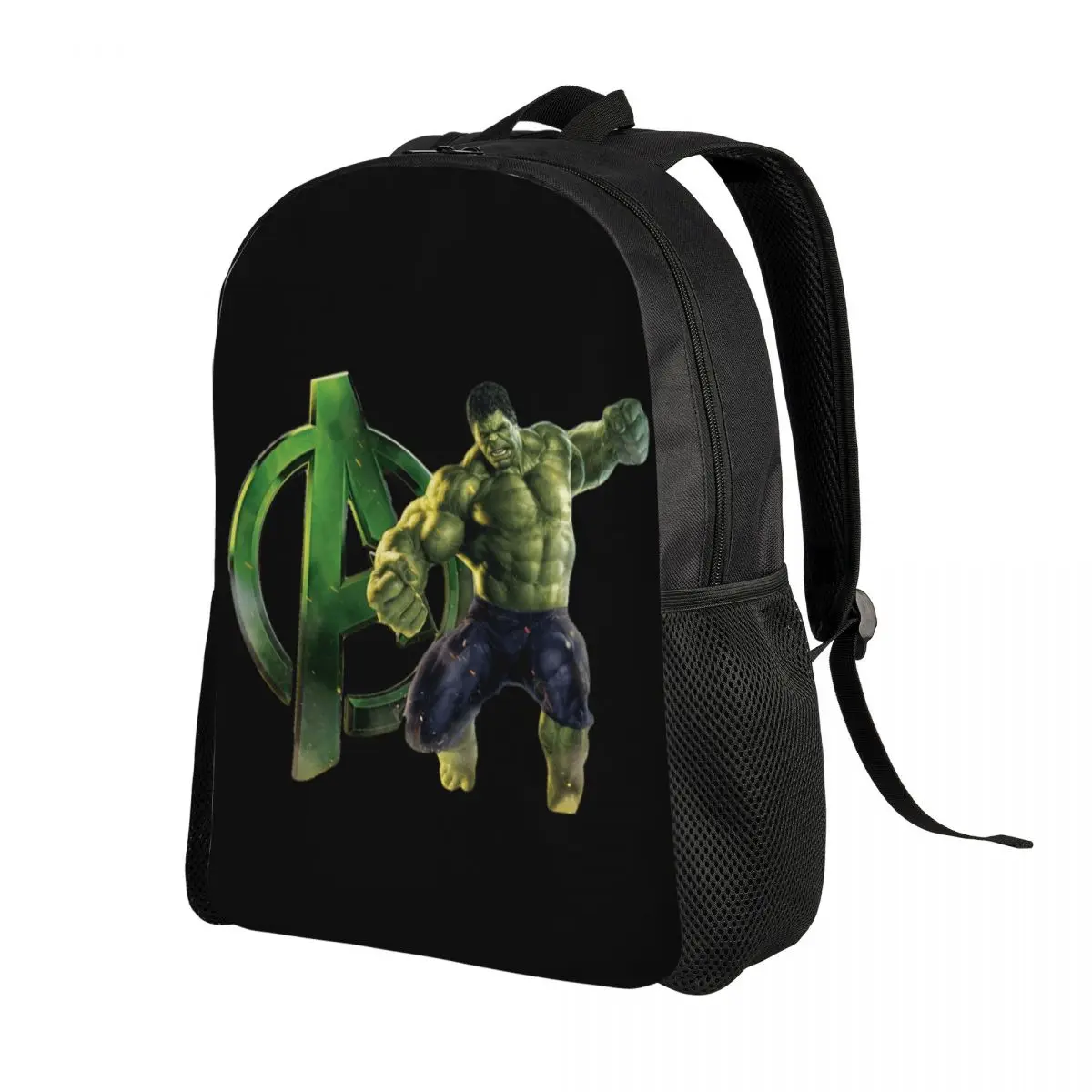 Customized Hulk The Avengers Superhero Backpack Men Women Fashion Bookbag for College School Bags