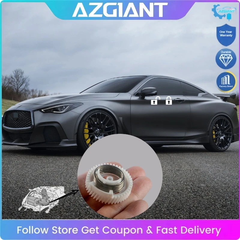 

AZGIANT for Infiniti Q50 Q60 Q70 Door Lock Actuator Repair Kit Inner Gear Replace Durable Parts for Self-repair Car Expert