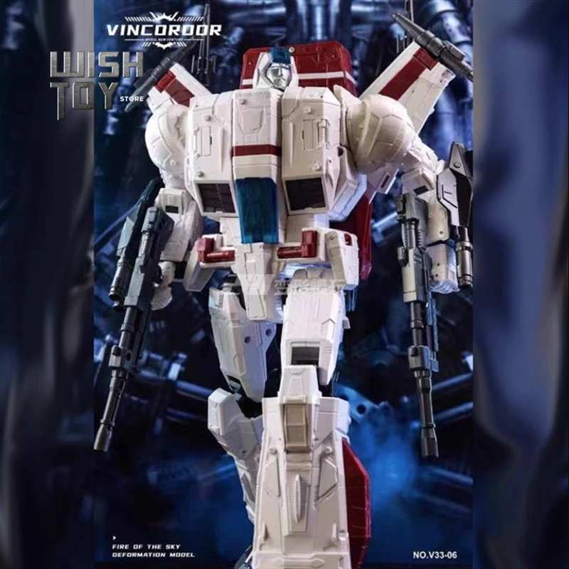 Transformation Vincoroor V3306 V33-06 Jetfire Skyfire Siege Series Oversion Version KO MP57 MP-57 Action Figure Robot Toys