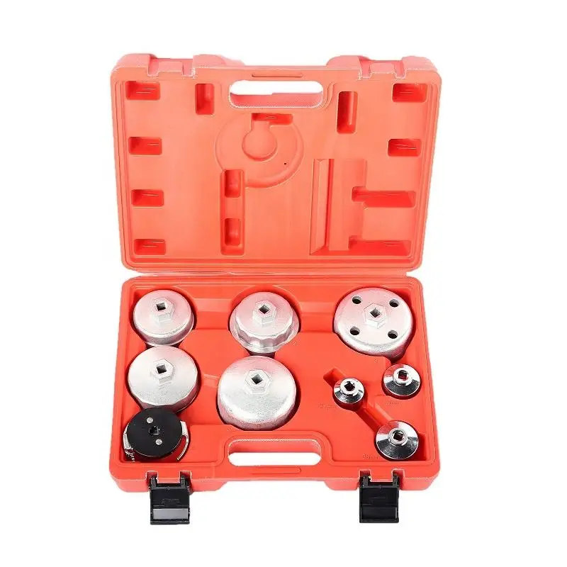 

TBTOOLS 9PCS Universal 3/8" Low Profile Oil Filter Wrench Set 27mm 32mm 36mm TB328
